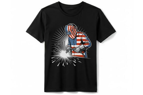 Celebrate American Craft: The Patriotic American Welder T-shirt