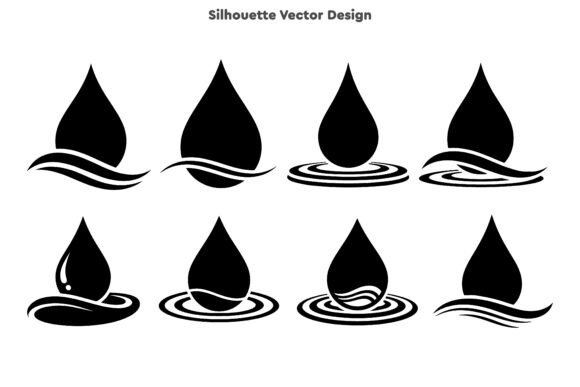 Dynamic Splash: Using Water Drop Liquid Art Vectors