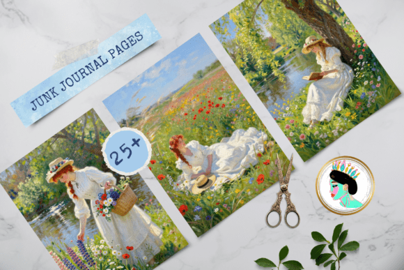 Spring Impressionist Digital Paper: A Designer's Guide to Versatile Aesthetics