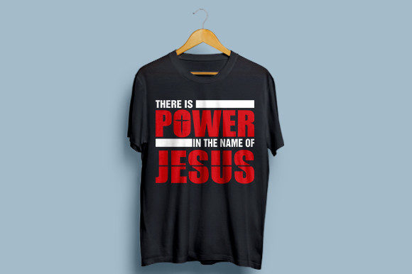 UNIQUE POWER-JESUS-TSHIRT-DESIGN: A Bold Faith-Based Asset